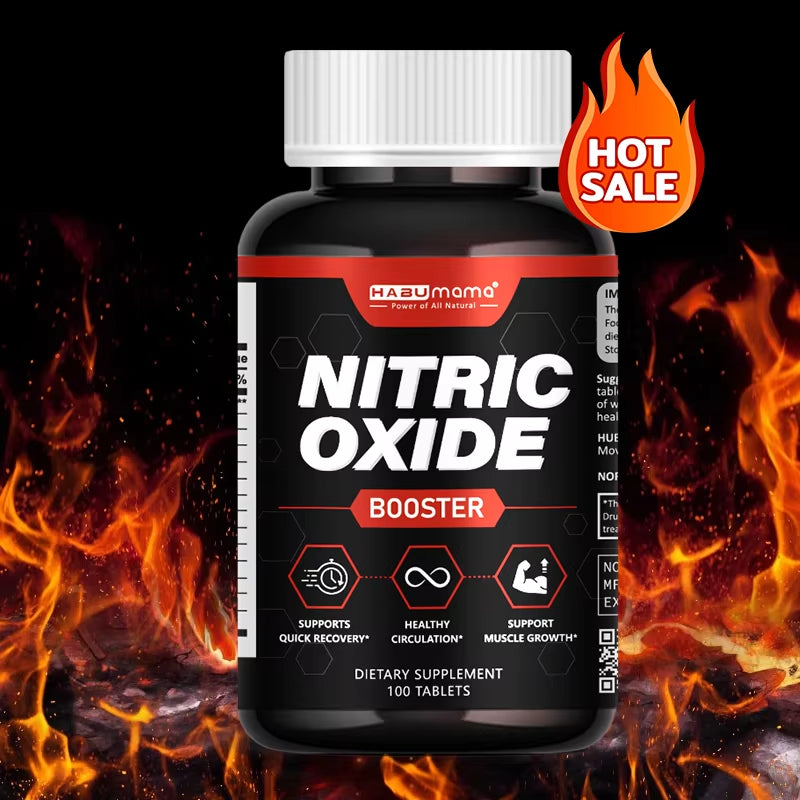 Nitric Oxide Test Booster Capsules Supplements