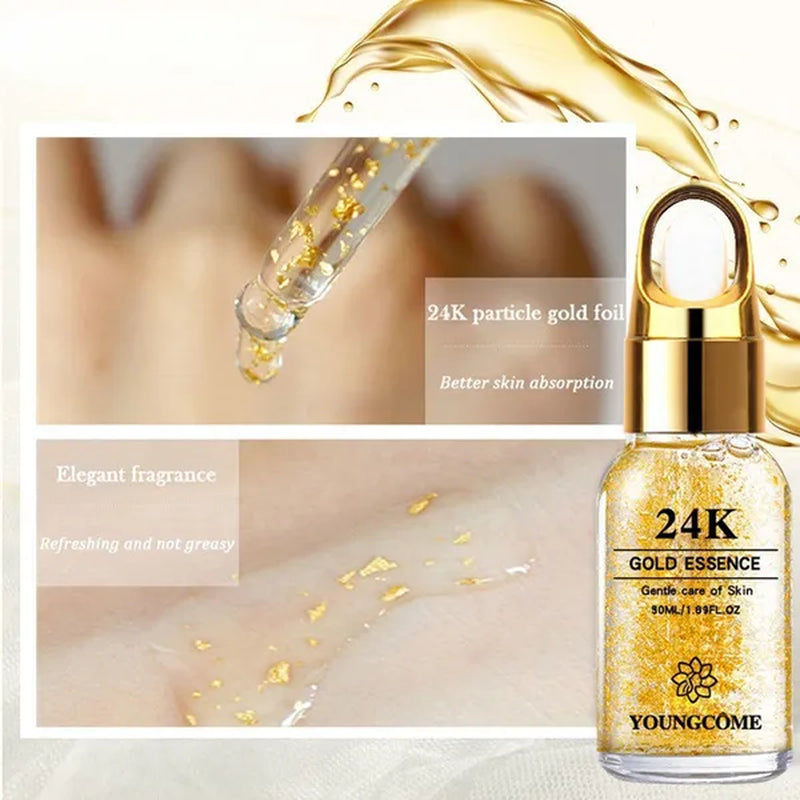 24K Acne & Blackhead Serum with Hyaluronic Acid & Nicotinamide (10ml-50ml)