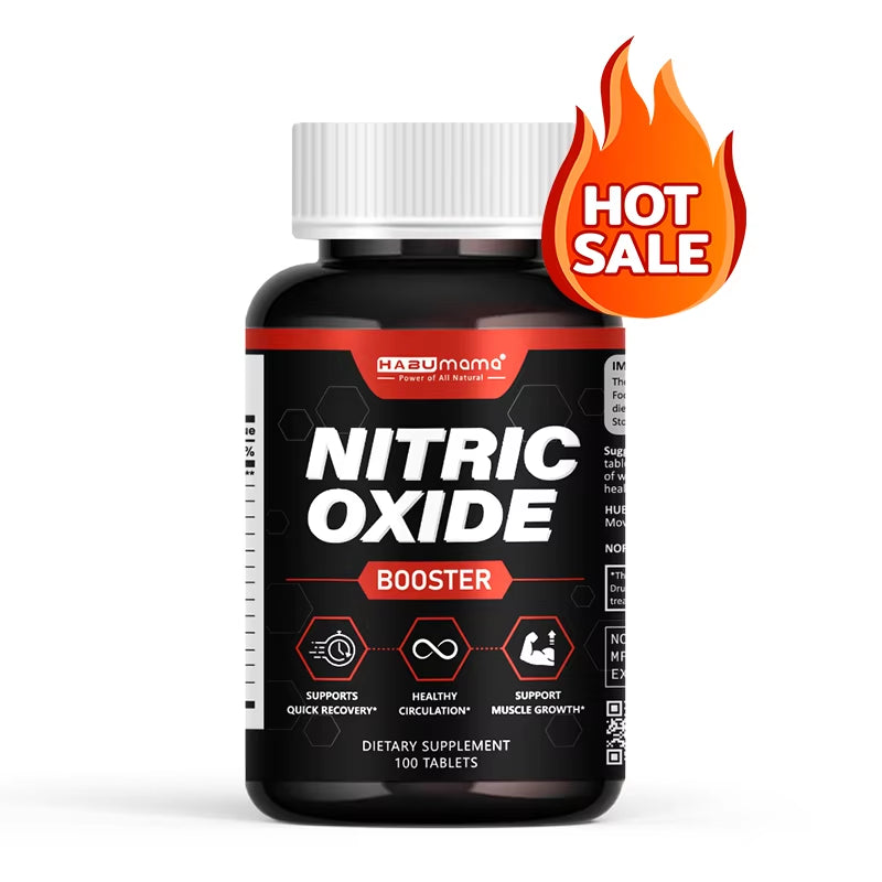 Nitric Oxide Test Booster Capsules Supplements