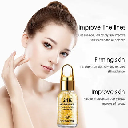 24K Acne & Blackhead Serum with Hyaluronic Acid & Nicotinamide (10ml-50ml)