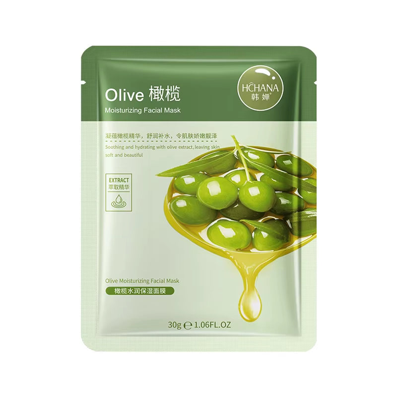 Hanchan Plant-Based Facial Mask for Moisturizing, Oil Control, and Blackhead Removal