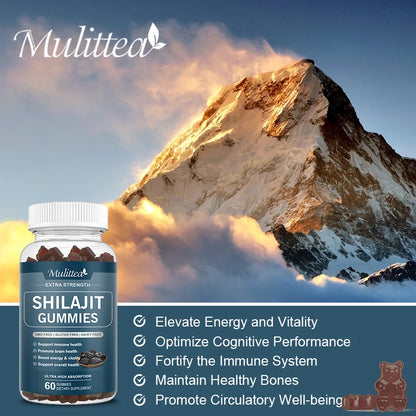 Shilajit Extra Strength Gummies – Pure Himalayan Resin