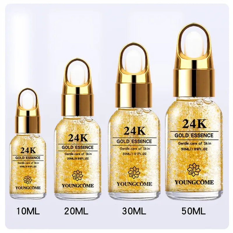 24K Acne & Blackhead Serum with Hyaluronic Acid & Nicotinamide (10ml-50ml)