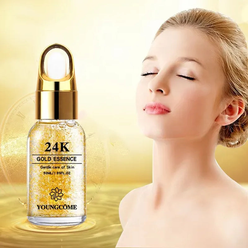 24K Acne & Blackhead Serum with Hyaluronic Acid & Nicotinamide (10ml-50ml)