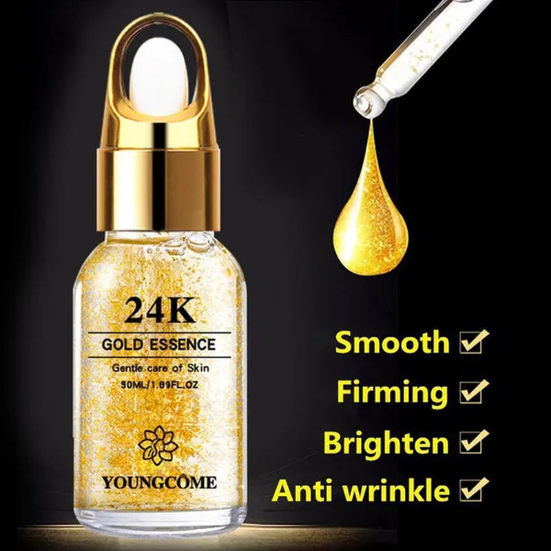 24K Acne & Blackhead Serum with Hyaluronic Acid & Nicotinamide (10ml-50ml)