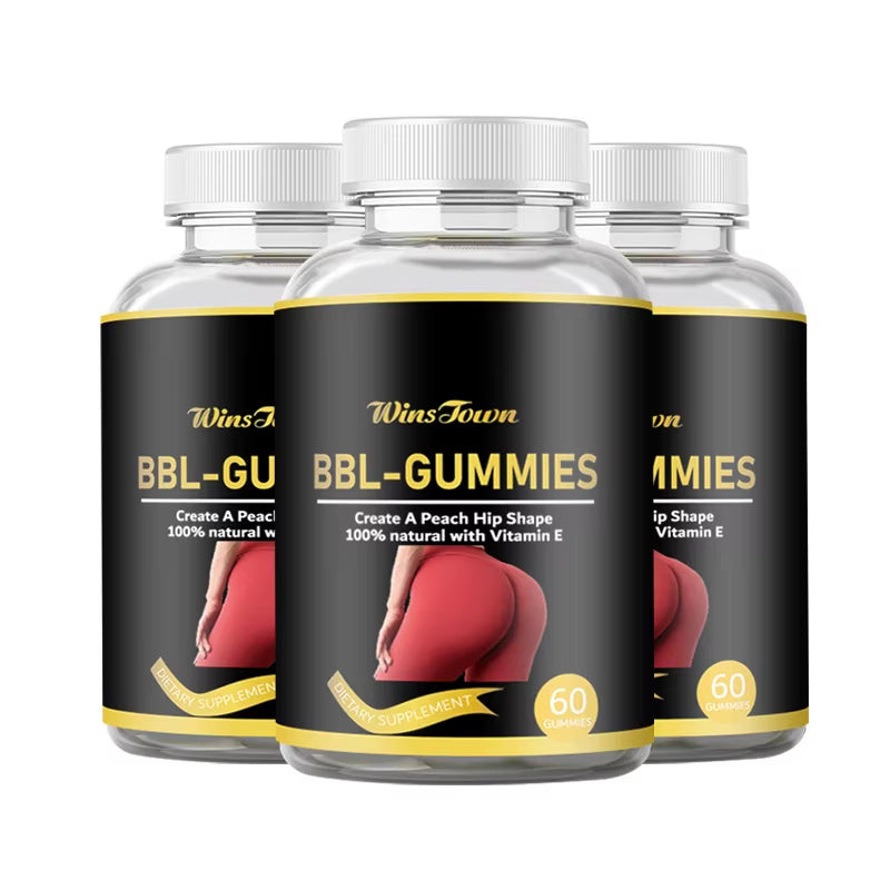 1 Bottle BBL Gummies. Body Dietary Supplements for Hip Curves