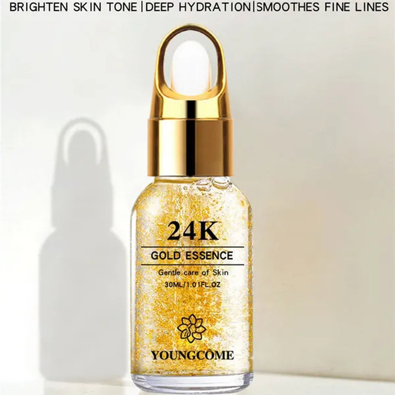 24K Acne & Blackhead Serum with Hyaluronic Acid & Nicotinamide (10ml-50ml)