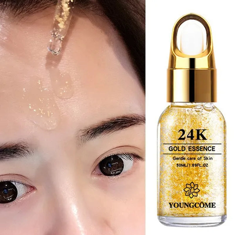 24K Acne & Blackhead Serum with Hyaluronic Acid & Nicotinamide (10ml-50ml)